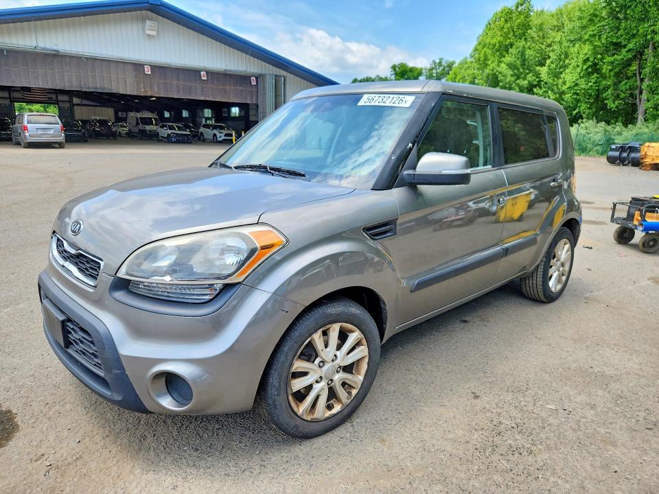 2012 Kia Soul VIN KNDJT2A6XC7415834 COPART salvage auction — VANDALISM, CT - CERT OF TITLE-SALVAGE, sold $475 on 2026-07-02 (photo 1)