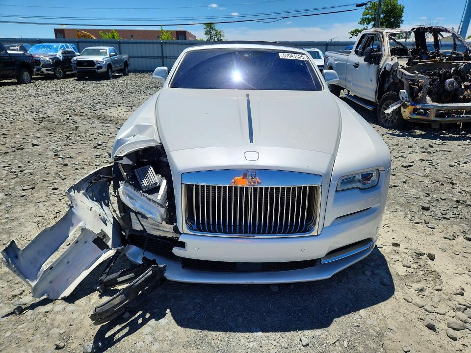 2016 Rolls-royce VIN SCA666D55GU102096 COPART salvage auction — FRONT END, Nj - Cert Of Title-Salvage, sold $41,000 on 2026-07-20 (photo 5)