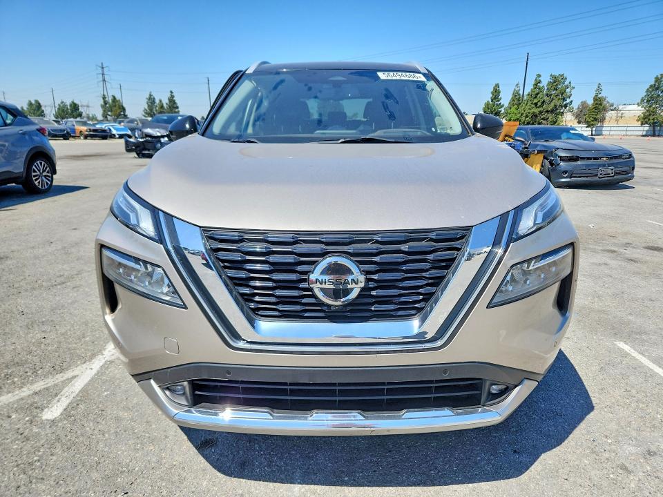 2021 Nissan Rogue VIN JN8AT3DC9MW101675 COPART salvage auction — SIDE, Ca - Salvage Certificate, sold $150 on 2026-07-21 (photo 5)