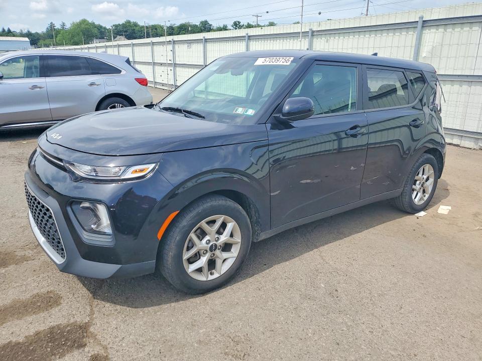 2022 Kia Soul VIN KNDJ23AU7N7183784 COPART salvage auction — REAR END, Pa - Certificate Of Salvage, sold $3,800 on 2026-07-14 (photo 1)