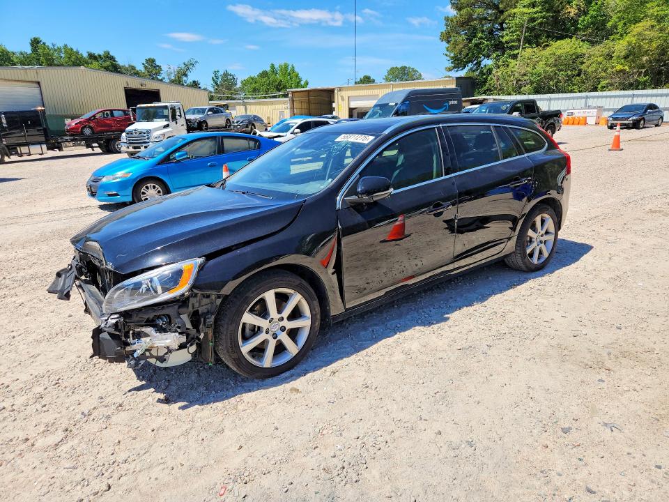 2016 Volvo V60 VIN YV140MEM8G1305135 COPART salvage auction — FRONT END, Nc - Salvage Certificate Of Title, sold $325 on 2026-07-17 (photo 1)