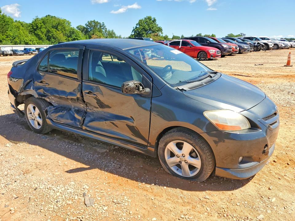 2008 Toyota Yaris VIN JTDBT923681224360 COPART salvage auction — SIDE, Nc - Salvage Certificate Of Title, sold $175 on 2026-07-27 (photo 4)