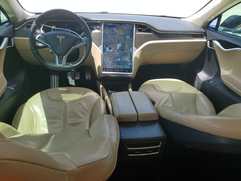2013 Tesla VIN 5YJSA1CG1DFP03621 COPART salvage auction — REAR END, FL - CERT OF TITLE SLVG REBUILDABLE, sold $2,350 on 2026-07-22 (photo 8)