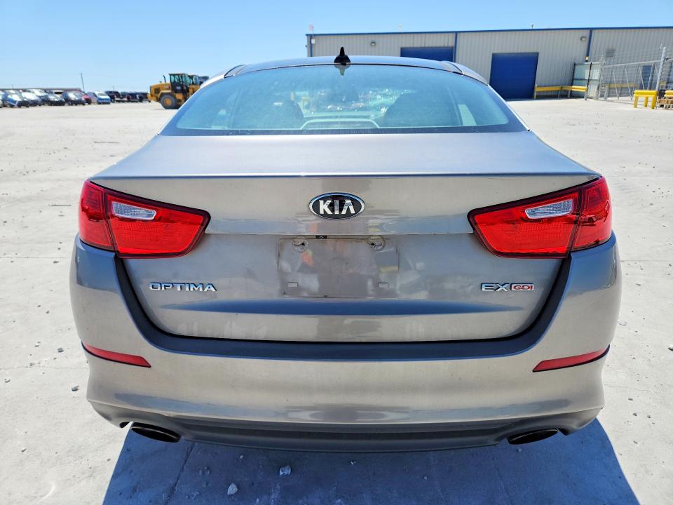 2015 Kia Optima VIN 5XXGN4A77FG413138 COPART salvage auction — FRONT END, Ok - Cert Of Title-Salvage, sold $775 on 2026-07-17 (photo 6)