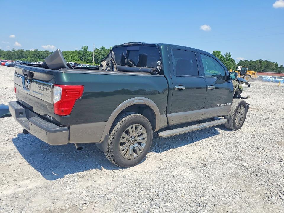 2019 Nissan TITAN VIN 1N6AA1E5XKN508460 COPART salvage auction — FRONT END, Al - Cert Of Title-Salvage Title, sold $7,800 on 2026-07-23 (photo 3)