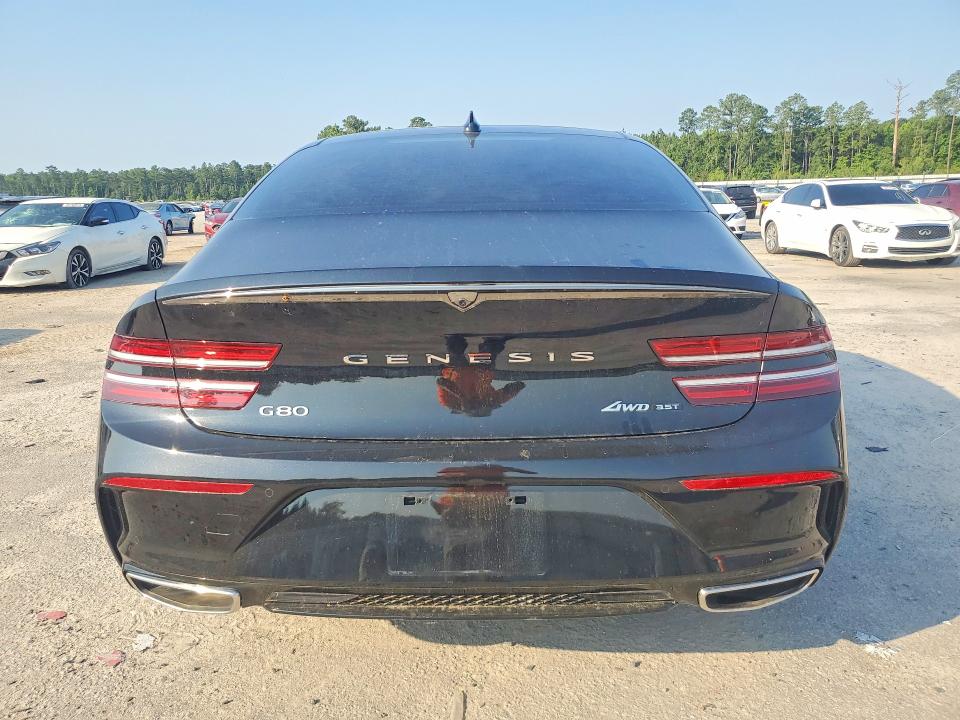 2023 Genesis G80 VIN KMTGB4SD0PU185283 COPART salvage auction — MINOR DENT/SCRATCHES, Mi - Certificate Of Title, sold $34,000 on 2026-07-06 (photo 6)