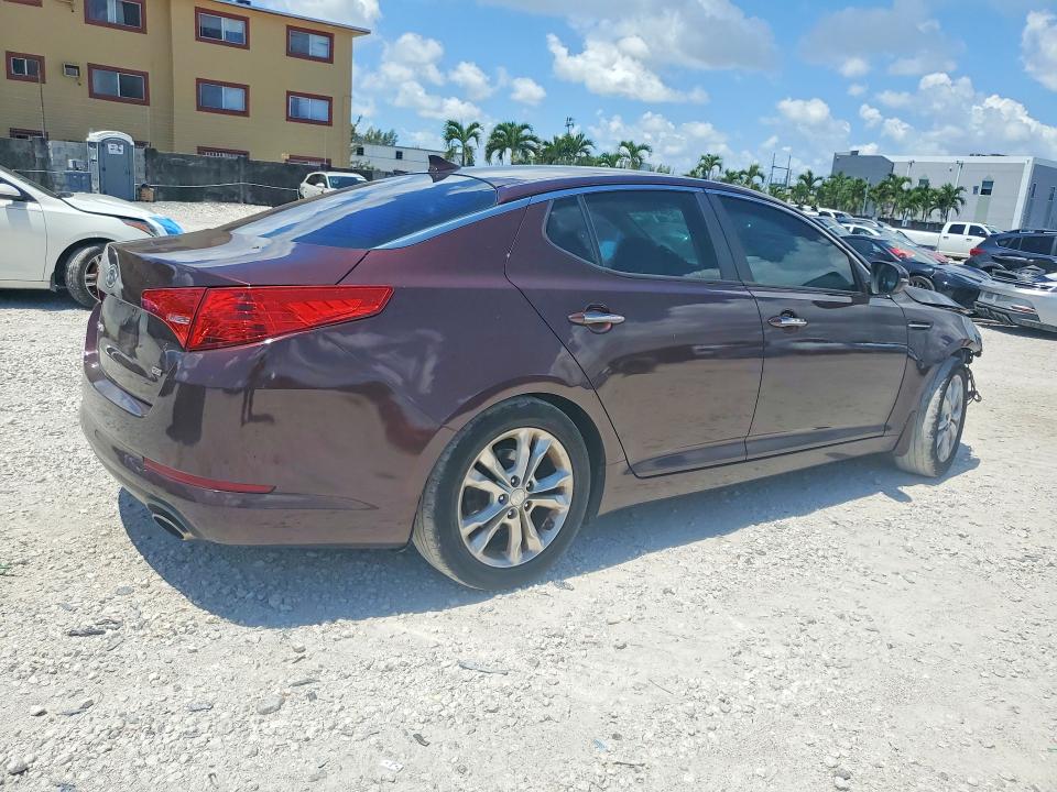 2012 Kia VIN 5XXGM4A74CG054328 COPART salvage auction — FRONT END, Fl - Cert Of Title Slvg Rebuildable, sold $875 on 2026-07-10 (photo 3)