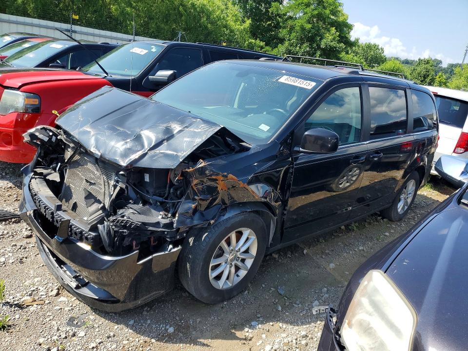 2019 Dodge Caravan VIN 2C4RDGCG1KR595737 COPART salvage auction — FRONT END, Va - Certificate Of Title, sold $950 on 2026-07-30 (photo 1)