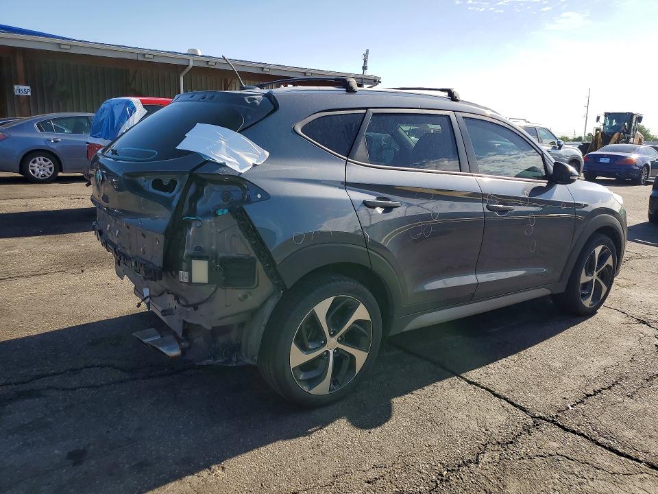 2017 Hyundai Tucson VIN KM8J3CA23HU424561 COPART salvage auction — REAR END, Id - Salvage Certificate Of Title, sold $3,550 on 2026-07-16 (photo 3)
