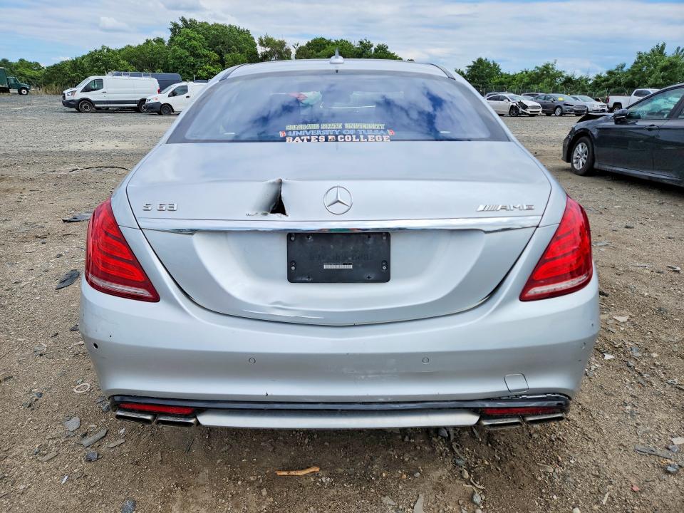 2015 Mercedes-benz S-klasse amg VIN WDDUG7JB2FA153042 COPART salvage auction — REAR END, Ct - Certificate Of Title (P), sold $12,500 on 2026-07-09 (photo 6)