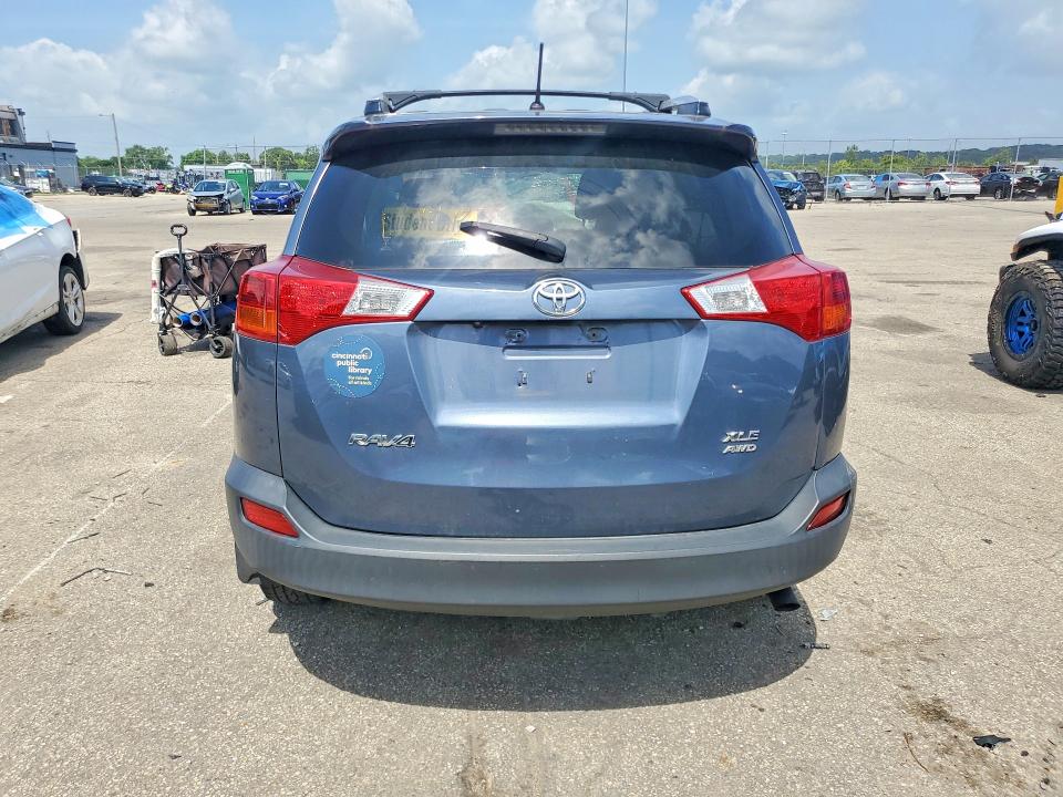 2013 Toyota Rav4 VIN JTMRFREV2DD025642 COPART salvage auction — FRONT END, OH - CERT OF TITLE-SALVAGE, sold $2,200 on 2026-07-15 (photo 6)