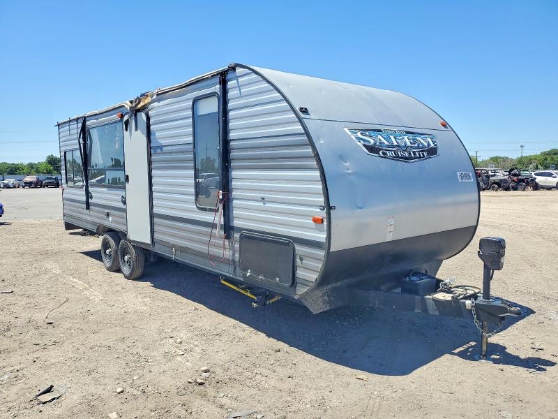 2020 Forester river Recreational vehicle (rv) VIN 4X4TSMB29LT114783 COPART salvage auction — FRAME DAMAGE, ID - SALVAGE CERTIFICATE OF TITLE, sold $1,050 on 2026-07-16 (photo 1)