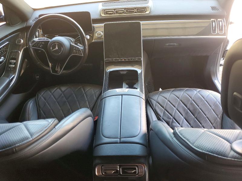 2021 Mercedes-benz S class VIN W1K6G7GB9MA042842 COPART salvage auction — SIDE, CA - DIS/DLR/EXP ONLY CLEAN TITLE, sold $21,800 on 2026-07-28 (photo 8)