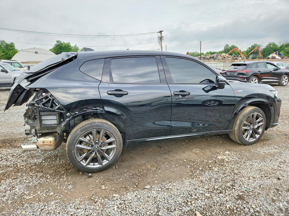 2025 Acura Adx VIN 3HDSA2H5XSM704660 COPART salvage auction — REAR END, Nj - Cert Of Title-Salvage, sold $8,100 on 2026-07-28 (photo 3)