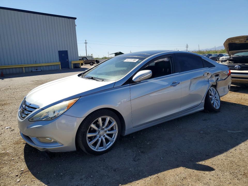 2012 Hyundai VIN 5NPEC4AB7CH374438 COPART salvage auction — UNDERCARRIAGE, Az - Cert Of Title - Salvage, sold $750 on 2026-07-06 (photo 1)