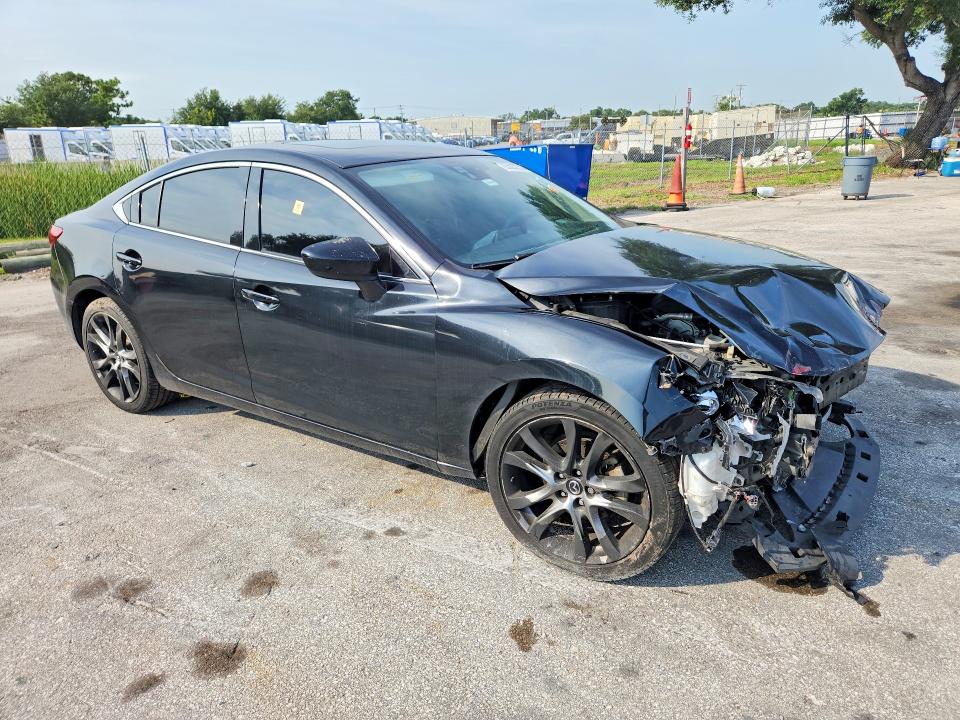 2016 Mazda 6 VIN JM1GJ1W50G1402934 COPART salvage auction — FRONT END, Fl - Cert Of Title Slvg Rebuildable, sold $375 on 2026-07-14 (photo 4)