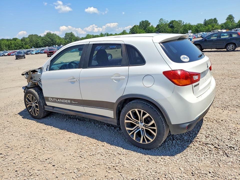 2016 Mitsubishi Outlander VIN JA4AR3AWXGZ035479 COPART salvage auction — FRONT END, Ny - Mv-907A Salvage Certificate, sold $800 on 2026-07-13 (photo 2)