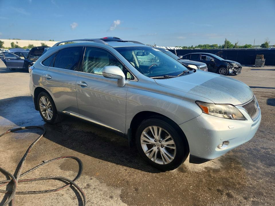 2010 Lexus Rx 450h VIN JTJBC1BA0A2023874 COPART salvage auction — MINOR DENT/SCRATCHES, Fl - Certificate Of Title (P), sold $1,700 on 2026-07-30 (photo 4)