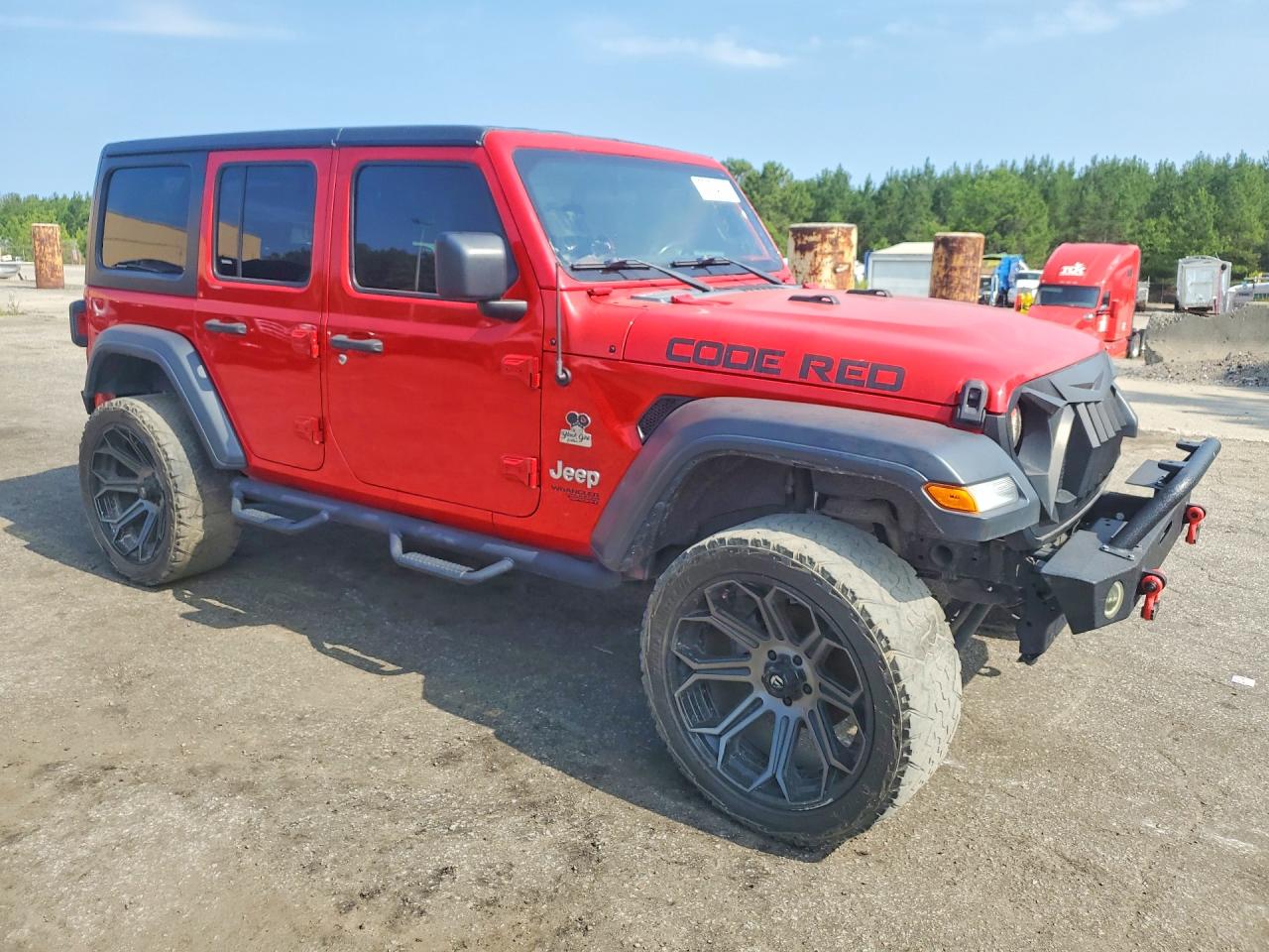2019 Jeep Wrangler Unlimited VIN 1C4HJXDG5KW528214 COPART salvage auction — Minor Dent/Scratches, GA - CERTIFICATE OF TITLE (P), sold $10,700 on 2026-07-01 (photo 4)
