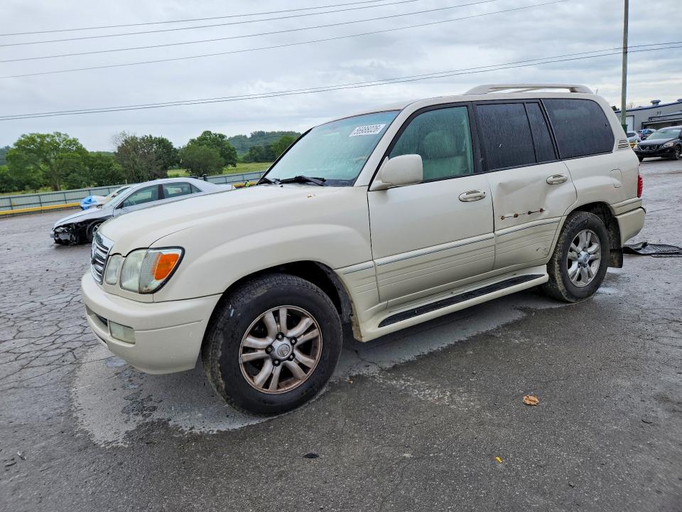 2004 Lexus Lx 470 VIN JTJHT00W643537908 COPART salvage auction — REAR END, Tn - Salvage Certificate, sold $3,000 on 2026-07-13 (photo 1)