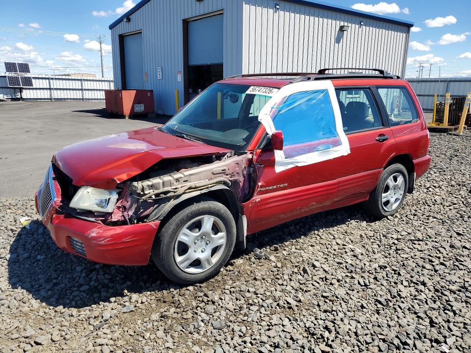 2001 Subaru Forester VIN JF1SF65601H751518 COPART salvage auction — FRONT END, Wa - Bill Of Sale, sold $300 on 2026-07-15 (photo 1)