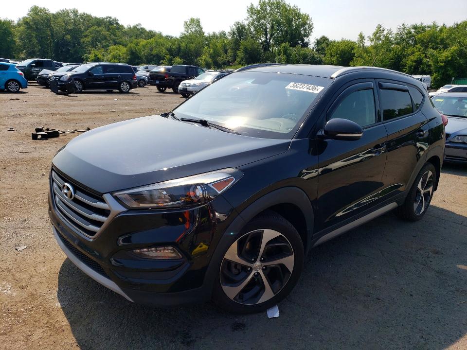 2017 Hyundai Tucson VIN KM8J3CA20HU302045 COPART salvage auction — REAR END, Ct - Cert Of Title-Salvage, sold $2,700 on 2026-07-07 (photo 1)