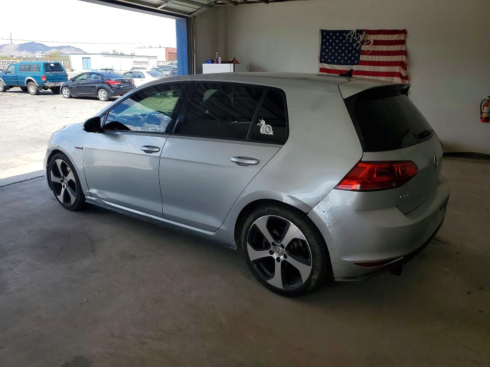 2017 Volkswagen Golf gti VIN 3VW4T7AU8HM056583 COPART salvage auction — REAR END, Tx - Salvage Vehicle Title, sold $5,400 on 2026-07-31 (photo 2)
