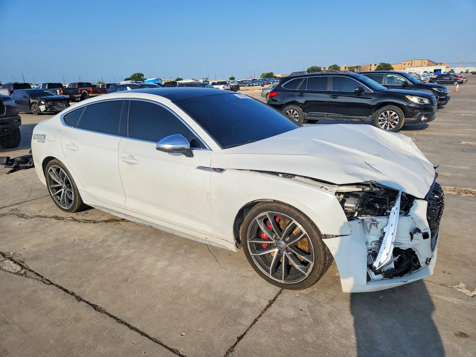 2019 Audi VIN WAUC4CF59KA017492 COPART salvage auction — FRONT END, Tx - Salvage Vehicle Title, sold $6,200 on 2026-07-30 (photo 4)