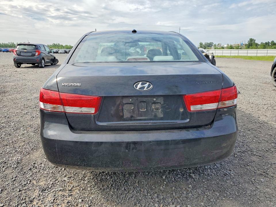 2007 Hyundai Sonata VIN 5NPET46C67H295978 COPART salvage auction — MECHANICAL, ON - PERMIT NO BRAND - UNFIT, sold $250 on 2026-07-02 (photo 6)