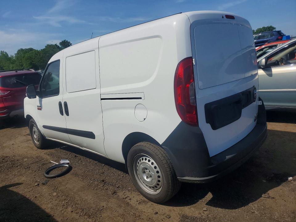 2019 Ram Promaster city VIN ZFBHRFAB0K6M08822 COPART salvage auction — FRONT END, Ct - Cert Of Title-Salvage, sold $950 on 2026-08-12 (photo 2)
