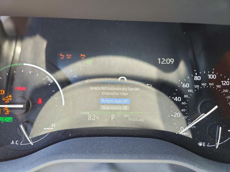 2025 Toyota VIN 5TDJSKFCXSS189266 COPART salvage auction — REAR END, Va - Cert Of Title - Salvage, sold $23,900 on 2026-07-22 (photo 9)