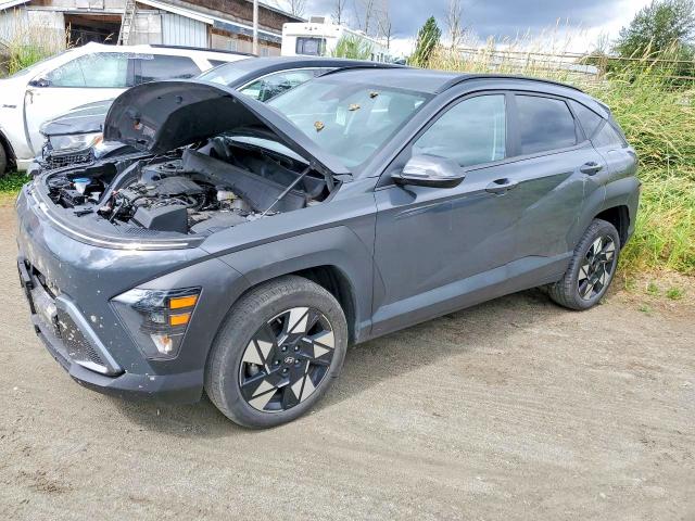 2024 Hyundai Kona VIN KM8HBCAB5RU166322 COPART salvage auction — FRONT END, Ab - Oop - Active, sold $8,300 on 2026-07-07 (photo 1)