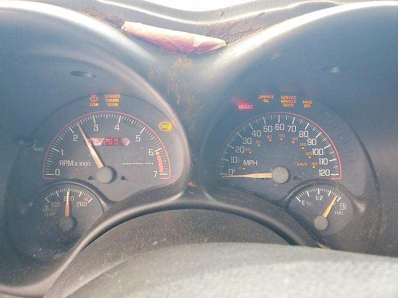 2001 Pontiac Grand am VIN 1G2NF52E11M651551 COPART salvage auction — FRONT END, Al - Cert Of Title-Salvage Title, sold $275 on 2026-07-07 (photo 9)
