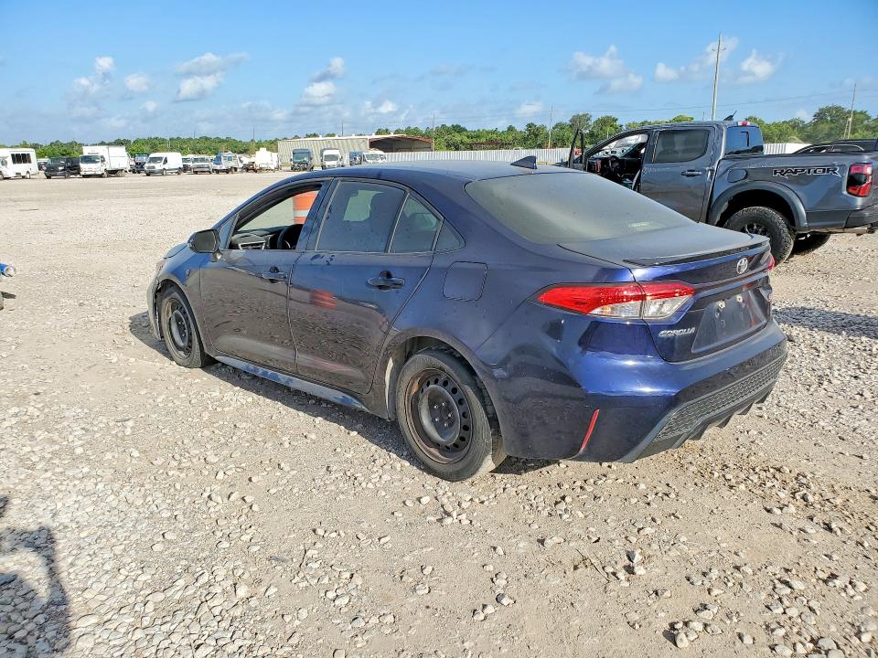 2020 Toyota Corolla VIN JTDS4RCEXLJ030128 COPART salvage auction — MECHANICAL, Tx - Certificate Of Title, sold $3,050 on 2026-07-21 (photo 2)