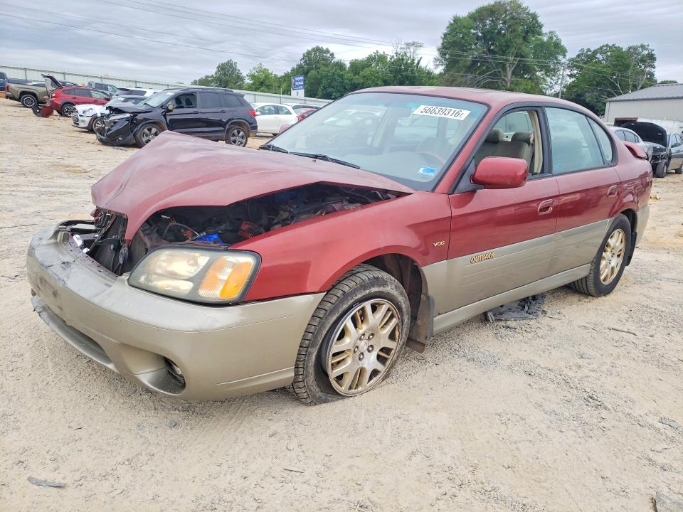 2003 Subaru LEGACY VIN 4S3BE896737209862 COPART salvage auction — FRONT END, Va - Cert Of Title - Salvage, sold $225 on 2026-07-10 (photo 1)