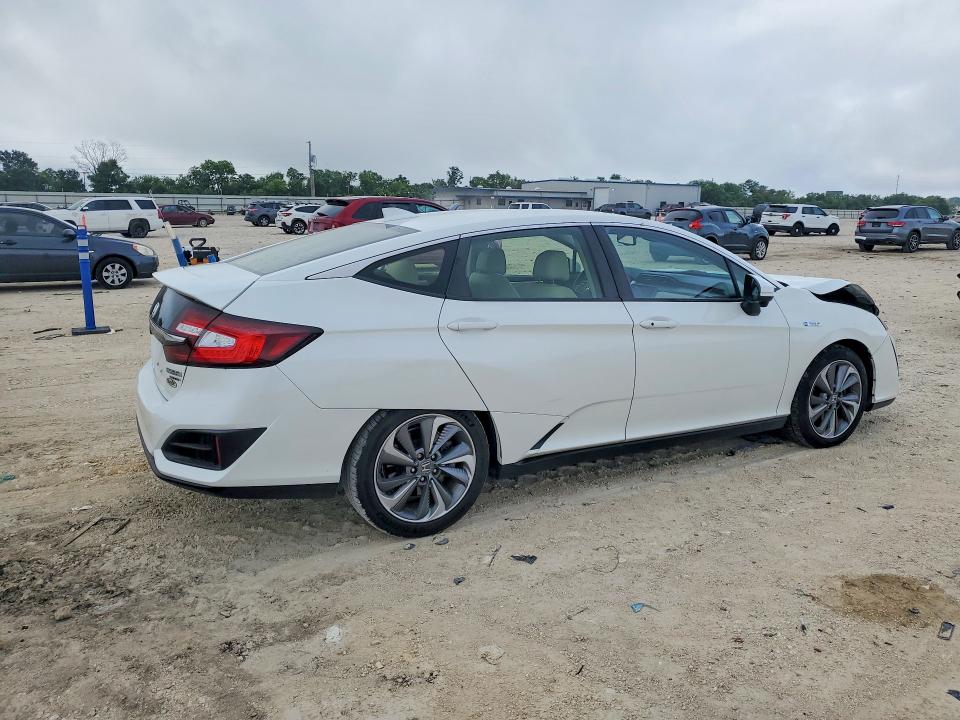 2018 Honda Clarity VIN JHMZC5F37JC010620 COPART salvage auction — FRONT END, TX - SALVAGE VEHICLE TITLE (P), sold $3,550 on 2026-07-09 (photo 3)