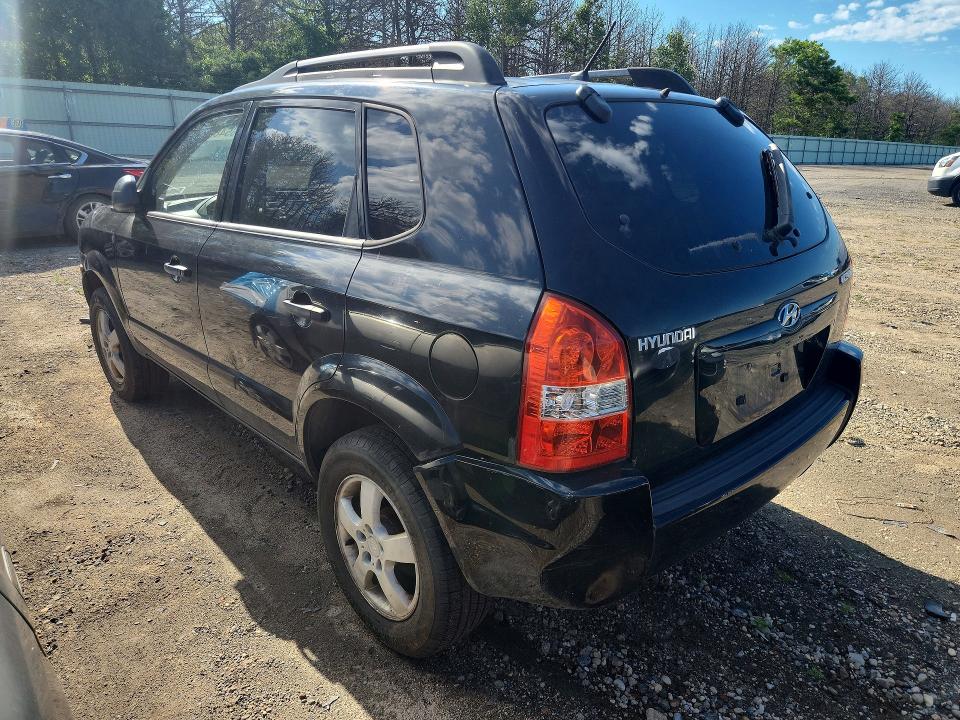 2008 Hyundai Tucson VIN KM8JM12B98U731605 COPART salvage auction — REAR END, NY - CERTIFICATE OF TITLE, sold $700 on 2026-07-29 (photo 2)