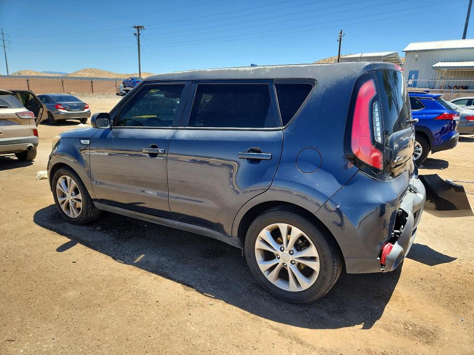 2015 Kia Soul VIN KNDJP3A54F7115535 COPART salvage auction — REAR END, Nm - Cert Of Title-Salvage, sold $1,050 on 2026-07-09 (photo 2)