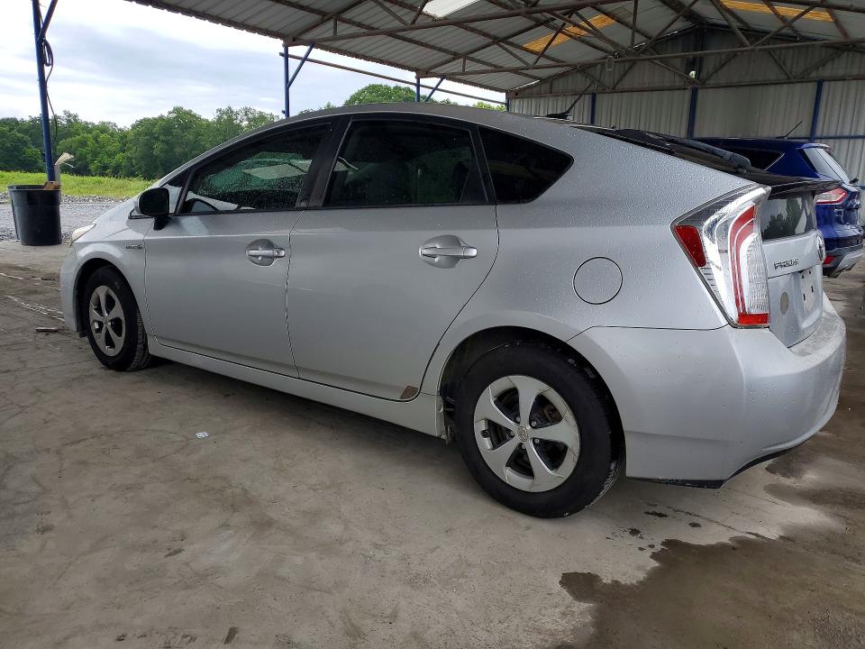 2012 Toyota Prius VIN JTDKN3DU8C5493295 COPART salvage auction — FRONT END, Mt - Certificate Of Title, sold $2,200 on 2026-07-30 (photo 2)