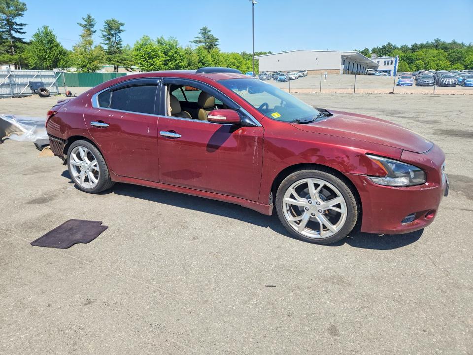 2010 Nissan Maxima VIN 1N4AA5AP2AC801559 COPART salvage auction — REAR END, Ri - Salvage Certificate Of Title, sold $425 on 2026-07-09 (photo 4)