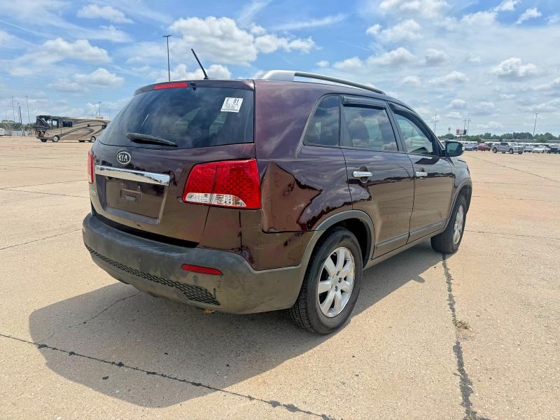 2013 Kia Sorento VIN 5XYKT3A68DG391838 COPART salvage auction — MINOR DENT/SCRATCHES, Ok - Certificate Of Title (P), sold $650 on 2026-07-02 (photo 4)