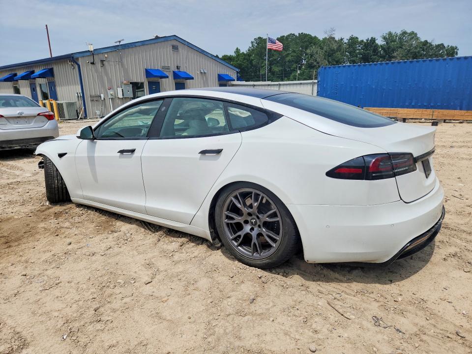 2022 Tesla VIN 5YJSA1E56NF489920 COPART salvage auction — FRONT END, Fl - Certificate Of Destruction, sold $8,700 on 2026-07-24 (photo 2)