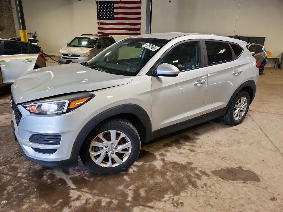 2019 Hyundai Tucson VIN KM8J2CA44KU871959 COPART salvage auction — FRONT END, Pa - Certificate Of Salvage, sold $4,150 on 2026-07-20 (photo 1)