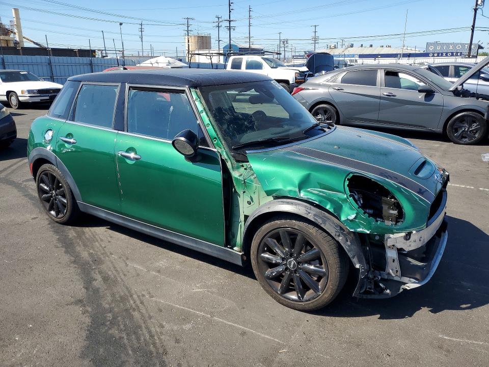 2020 Mini Cooper VIN WMWXU9C01L2M66450 COPART salvage auction — FRONT END, Ca - Salvage Certificate, sold $4,450 on 2026-07-13 (photo 4)