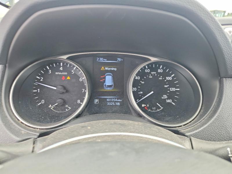 2016 Nissan Rogue VIN KNMAT2MV8GP615183 COPART salvage auction — FRONT END, Il - Salvage Certificate, sold $1,400 on 2026-07-20 (photo 9)