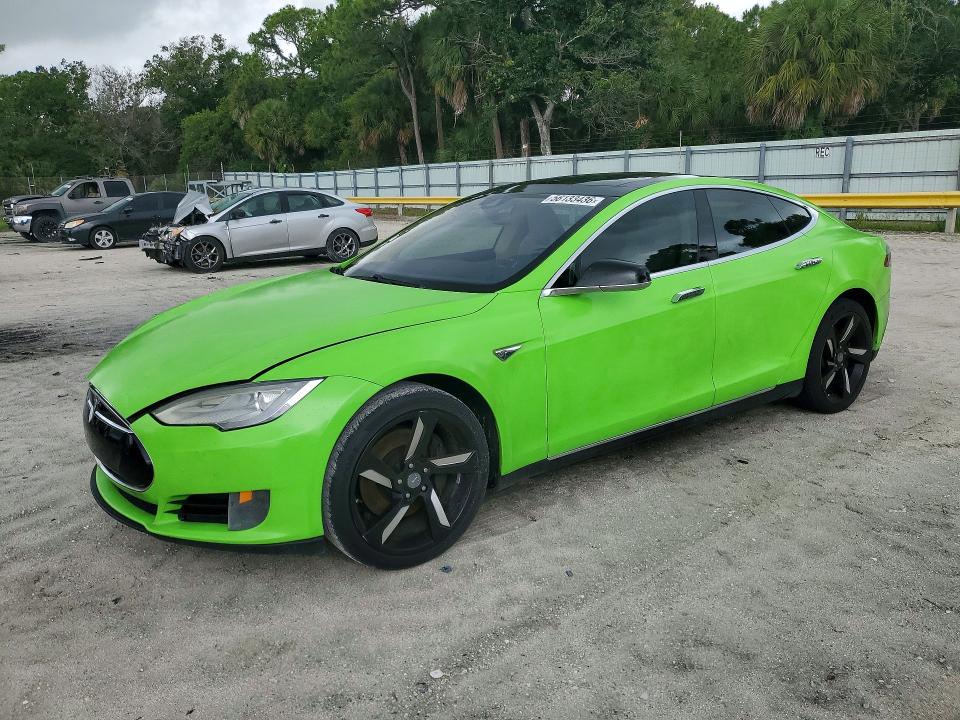 2016 Tesla Model s VIN 5YJSA1E20GF126716 COPART salvage auction — MECHANICAL, Tx - Certificate Of Title, sold $3,500 on 2026-07-14 (photo 1)