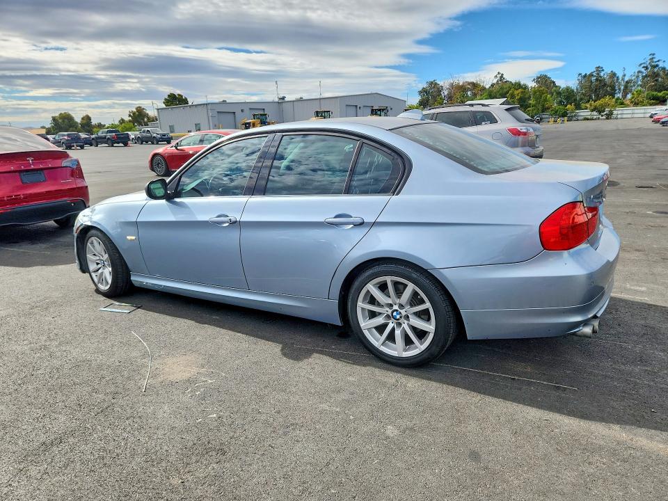 2011 BMW 3 series VIN WBAPH5G56BNM74835 COPART salvage auction — FRONT END, Ca - Salvage Certificate, sold $2,600 on 2026-07-22 (photo 2)