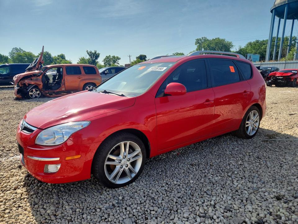 2011 Hyundai Elantra VIN KMHDC8AE9BU102194 COPART salvage auction — FRONT END, Il - Salvage Certificate, sold $375 on 2026-07-10 (photo 1)