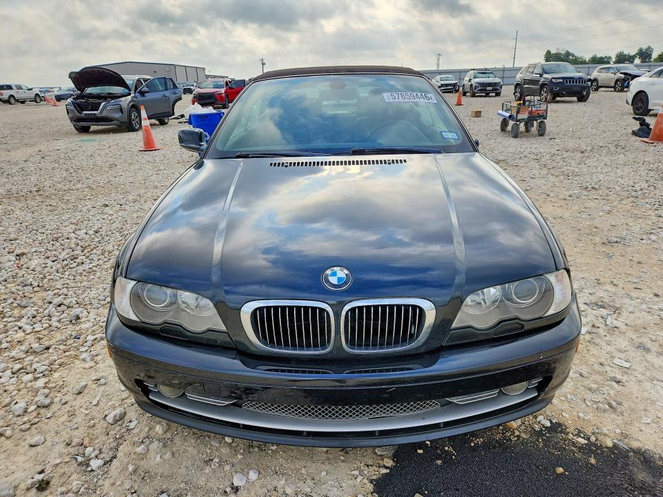 2002 BMW 3 series VIN WBABS53402EV88578 COPART salvage auction — SIDE, TX - SALVAGE VEHICLE TITLE, sold $700 on 2026-07-30 (photo 5)