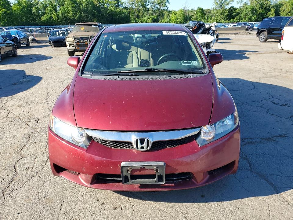 2010 Honda Civic VIN 2HGFA1F84AH555980 COPART salvage auction — NORMAL WEAR, Ny - Certificate Of Title, sold $825 on 2026-07-09 (photo 5)